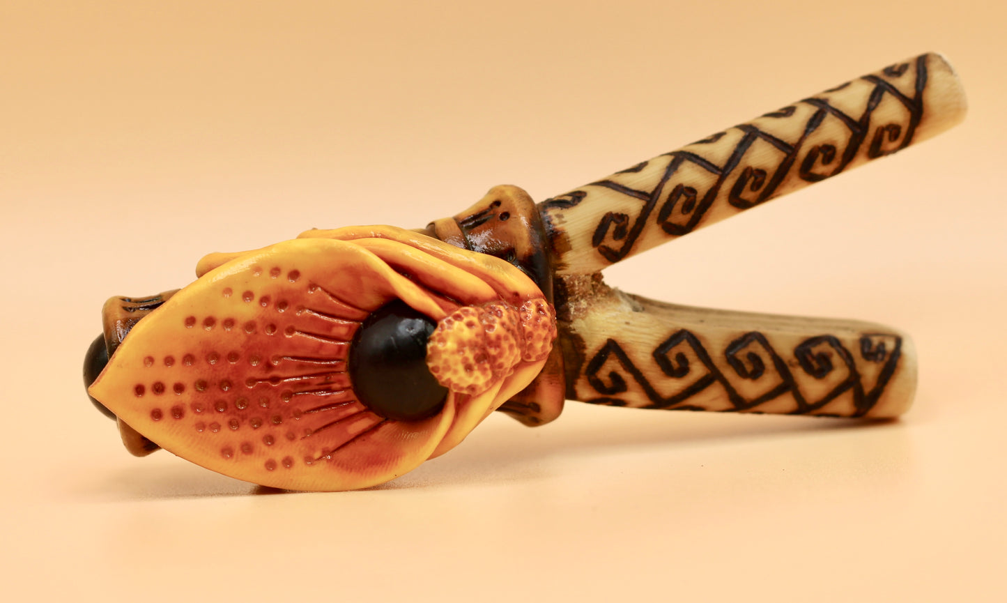 Orange Petal Kuripe Huni Kuin