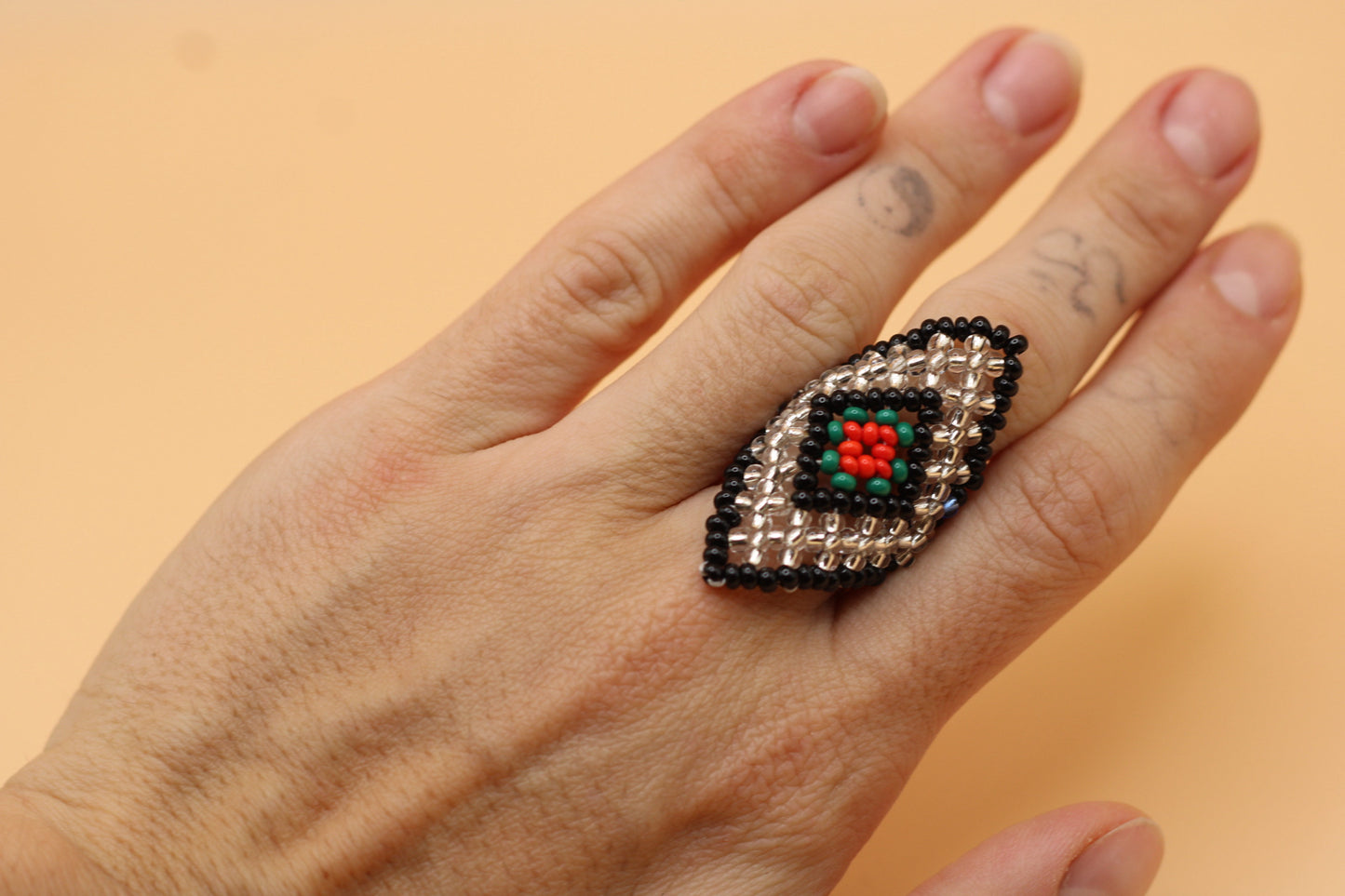 Beaded Ring - Huni Kuin