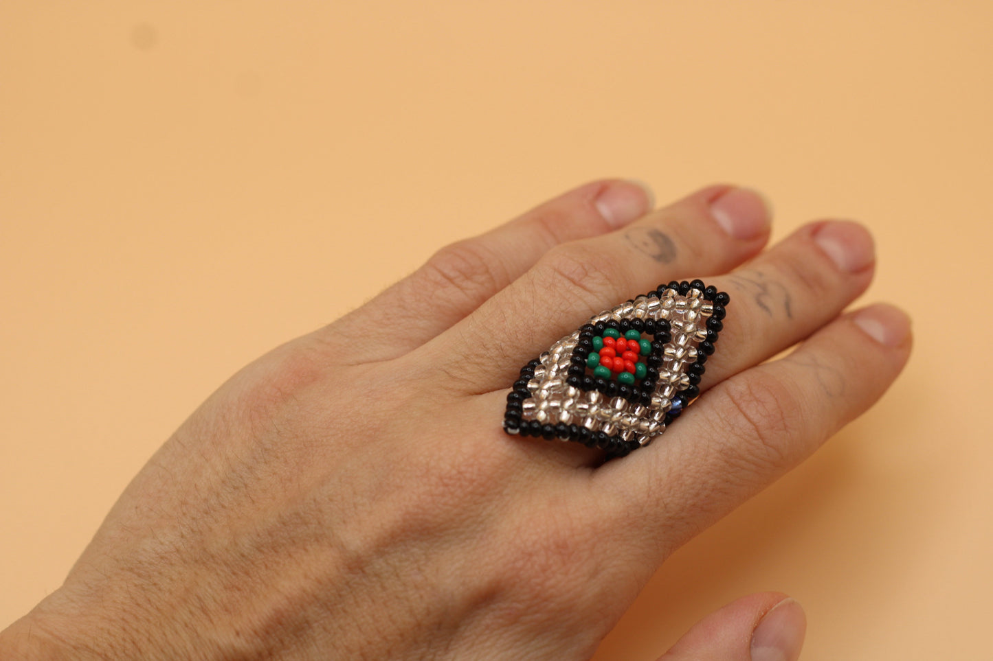 Beaded Ring - Huni Kuin