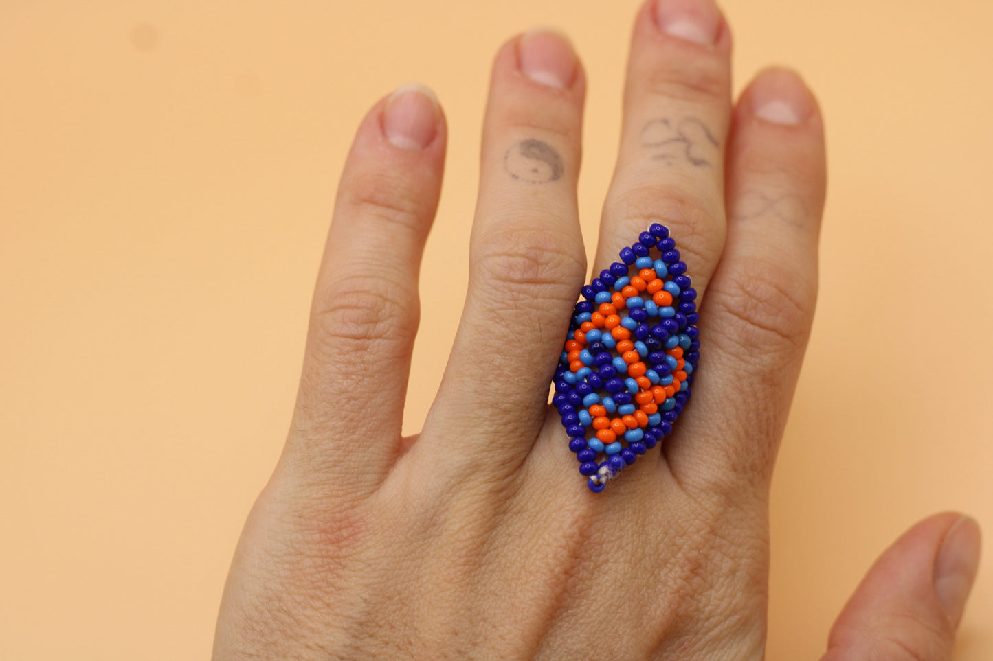 Beaded Ring - Huni Kuin